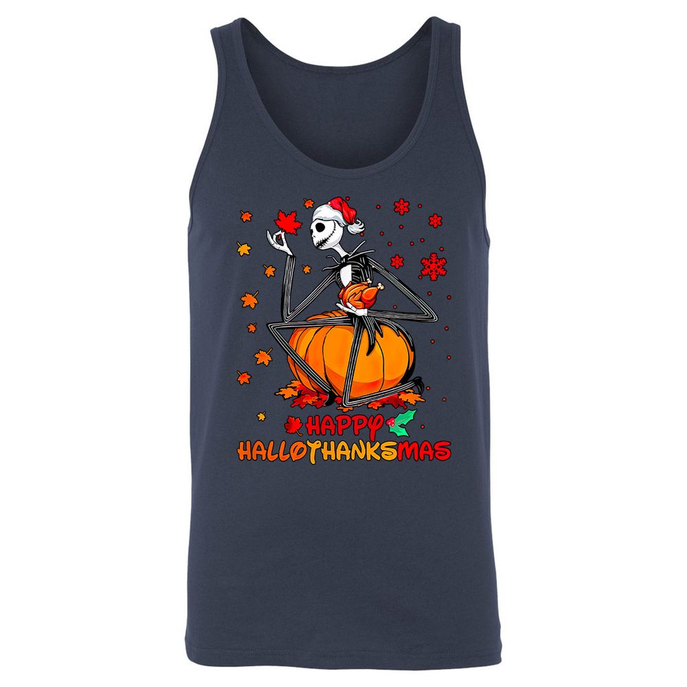 Unisex Jersey Tank - 176G3LWF - Navy - 2