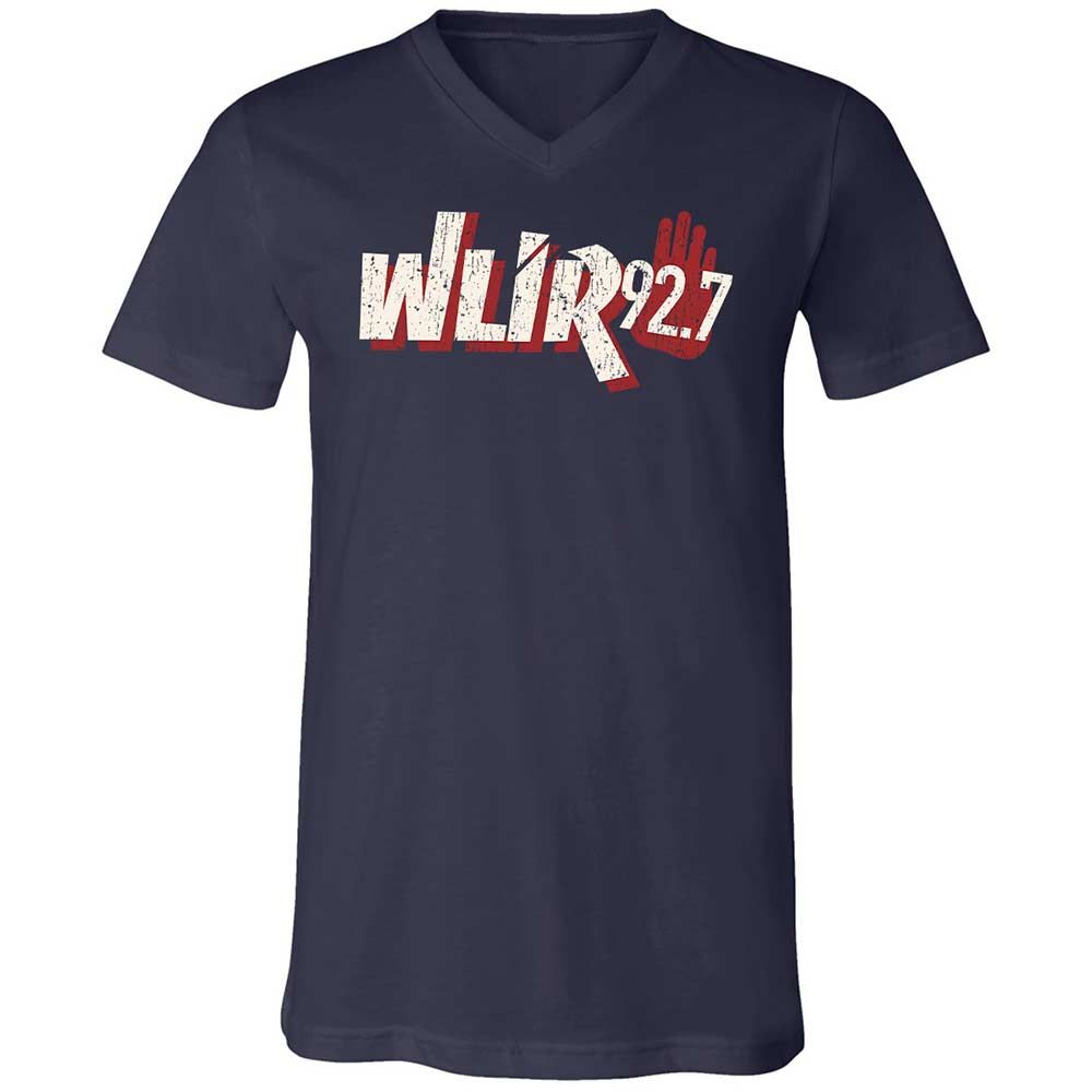 Unisex V-Neck T-Shirt - K6HW8WC5 - Navy - 2