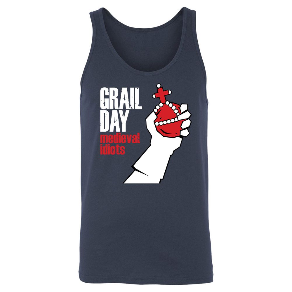 Unisex Jersey Tank - U4SYRXER - Navy - 2