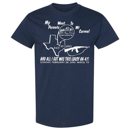 Classic Unisex T-Shirt - 1P2TVSZY - Navy - 2