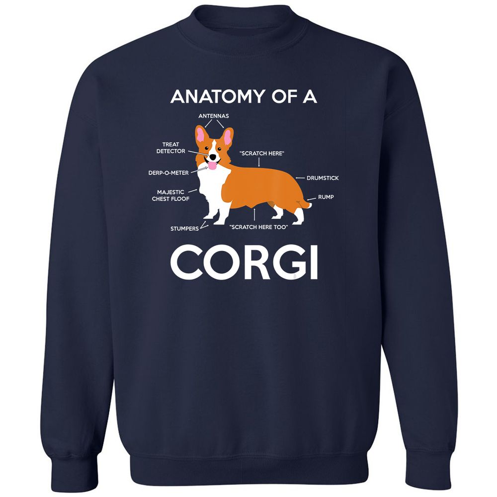 Classic Unisex Sweatshirt - UWW3KP3C - Navy - 2