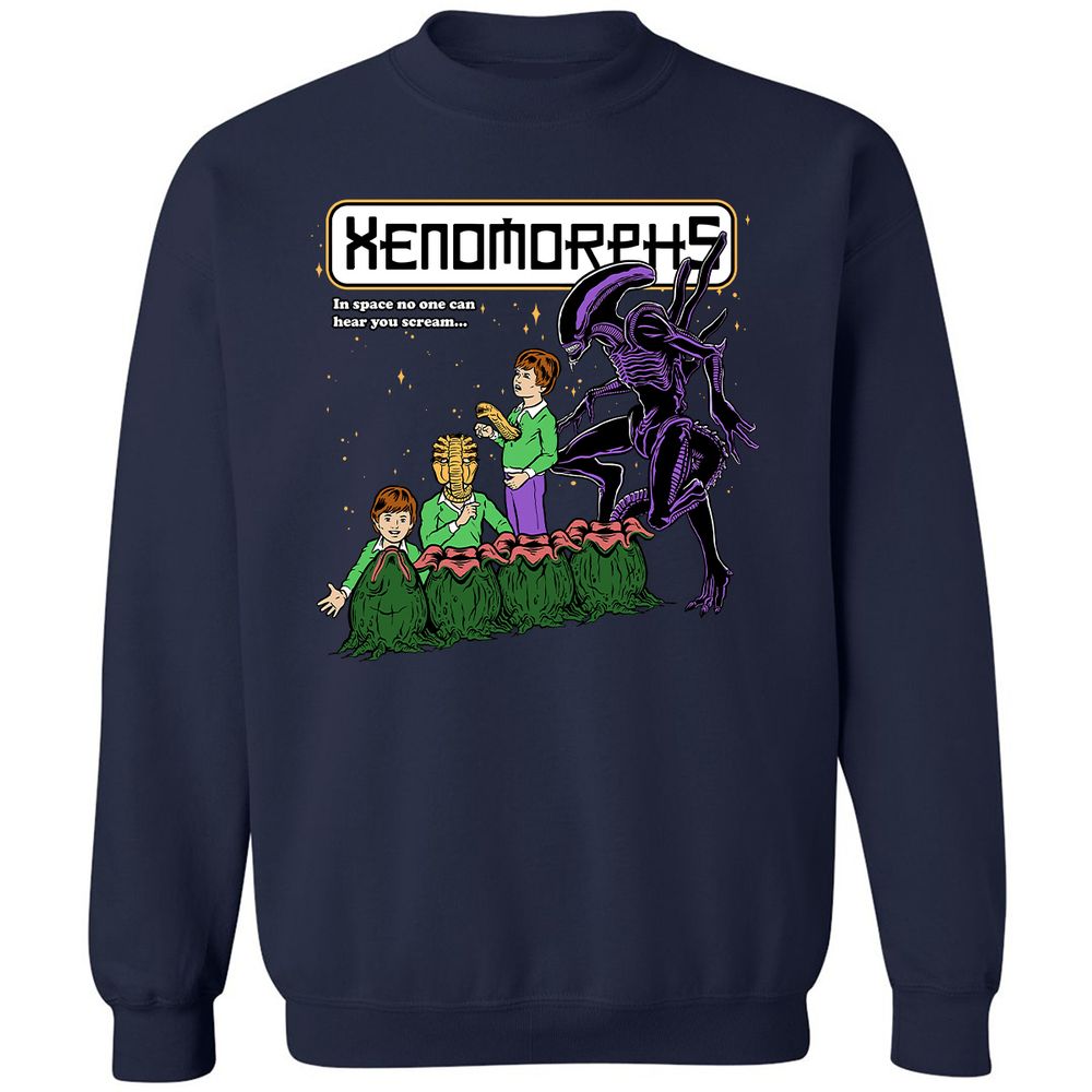 Classic Unisex Sweatshirt - 3EH7L2NJ - Navy - 2