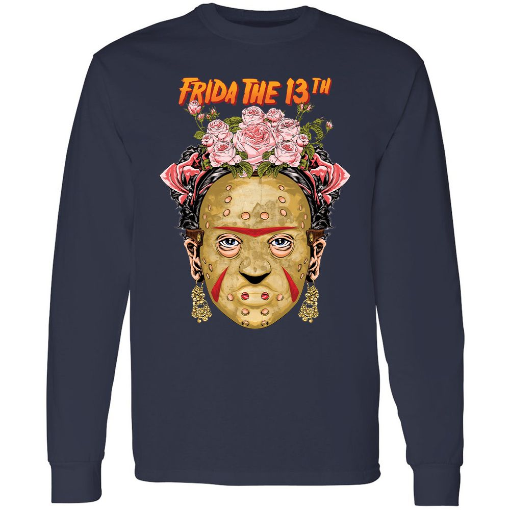 Long Sleeve T-Shirt - E8UF15Z5 - Navy - 2