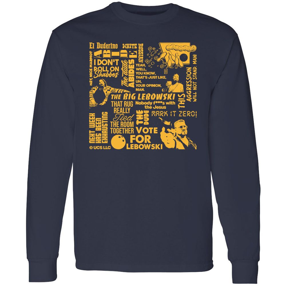 Long Sleeve T-Shirt - 6GHWHDTZ - Navy - 2