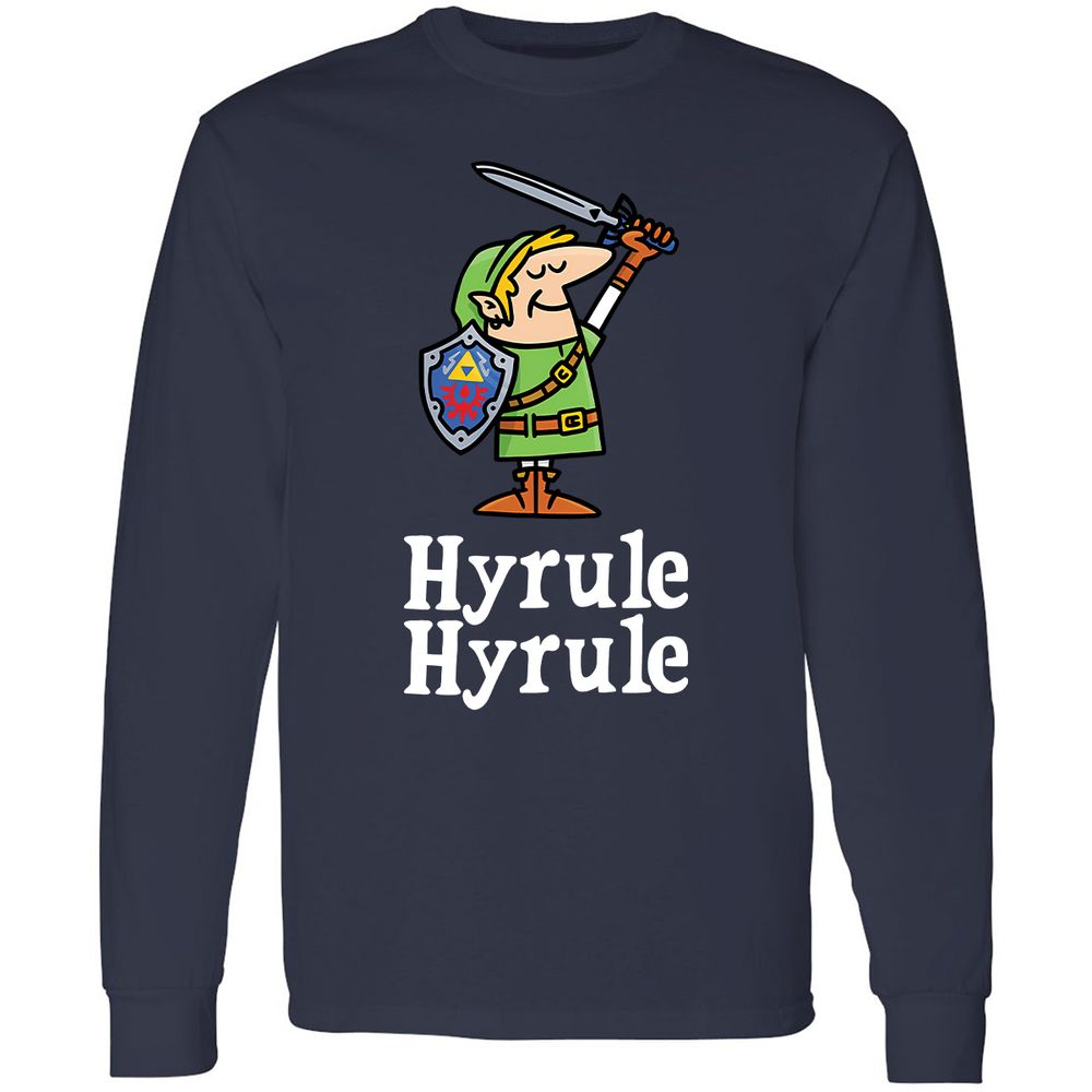 Long Sleeve T-Shirt - WWSKGG2Y - Navy - 2