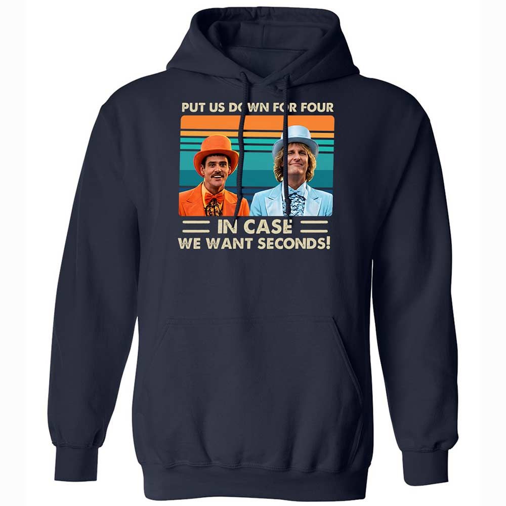 Classic Unisex Hoodie - 7E6AJ2VH - Navy - 2