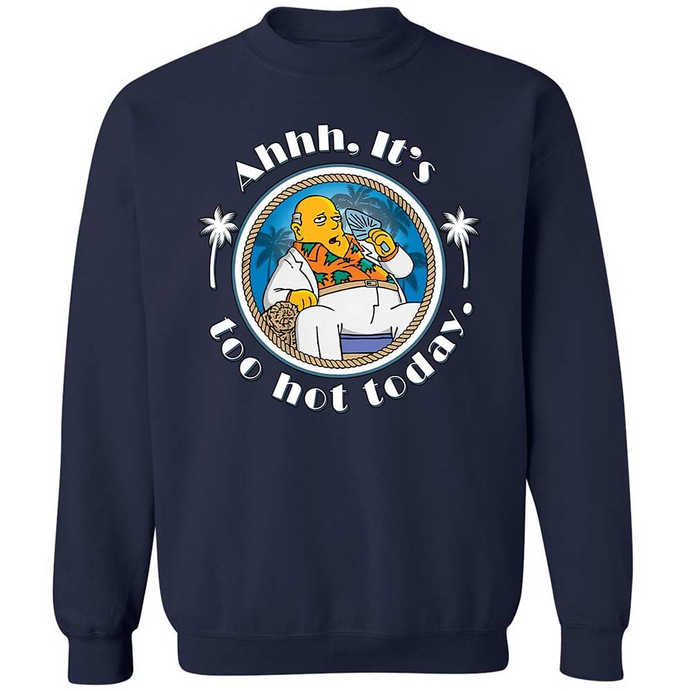 It's Too Hot Today - Navy - 2