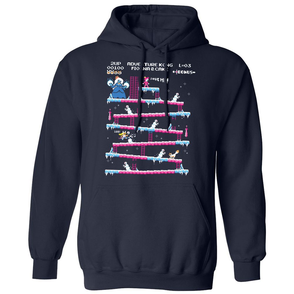 Classic Unisex Hoodie - ZSNCPC64 - Navy - 2