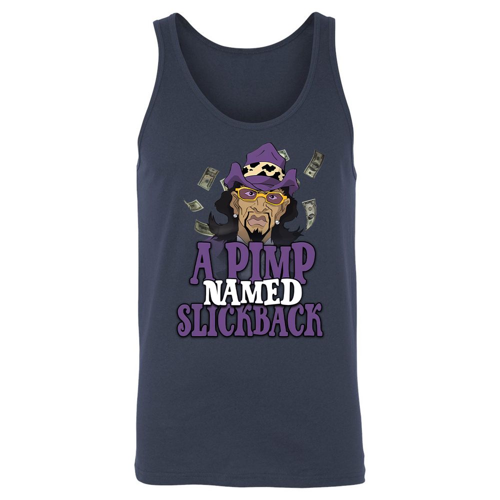 Unisex Jersey Tank - D1YS55UM - Navy - 2