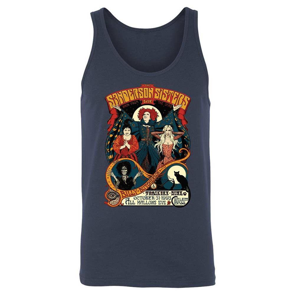 Unisex Jersey Tank - A6ZHYCJW - Navy - 2