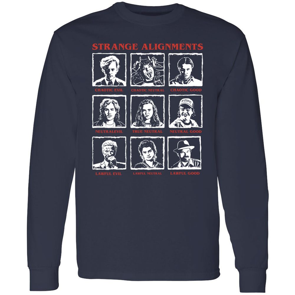 Strange Alignment - Navy - 2