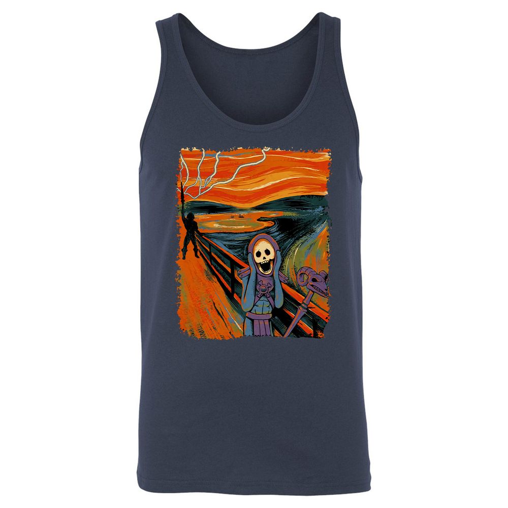 Unisex Jersey Tank - KZGAEXG9 - Navy - 2