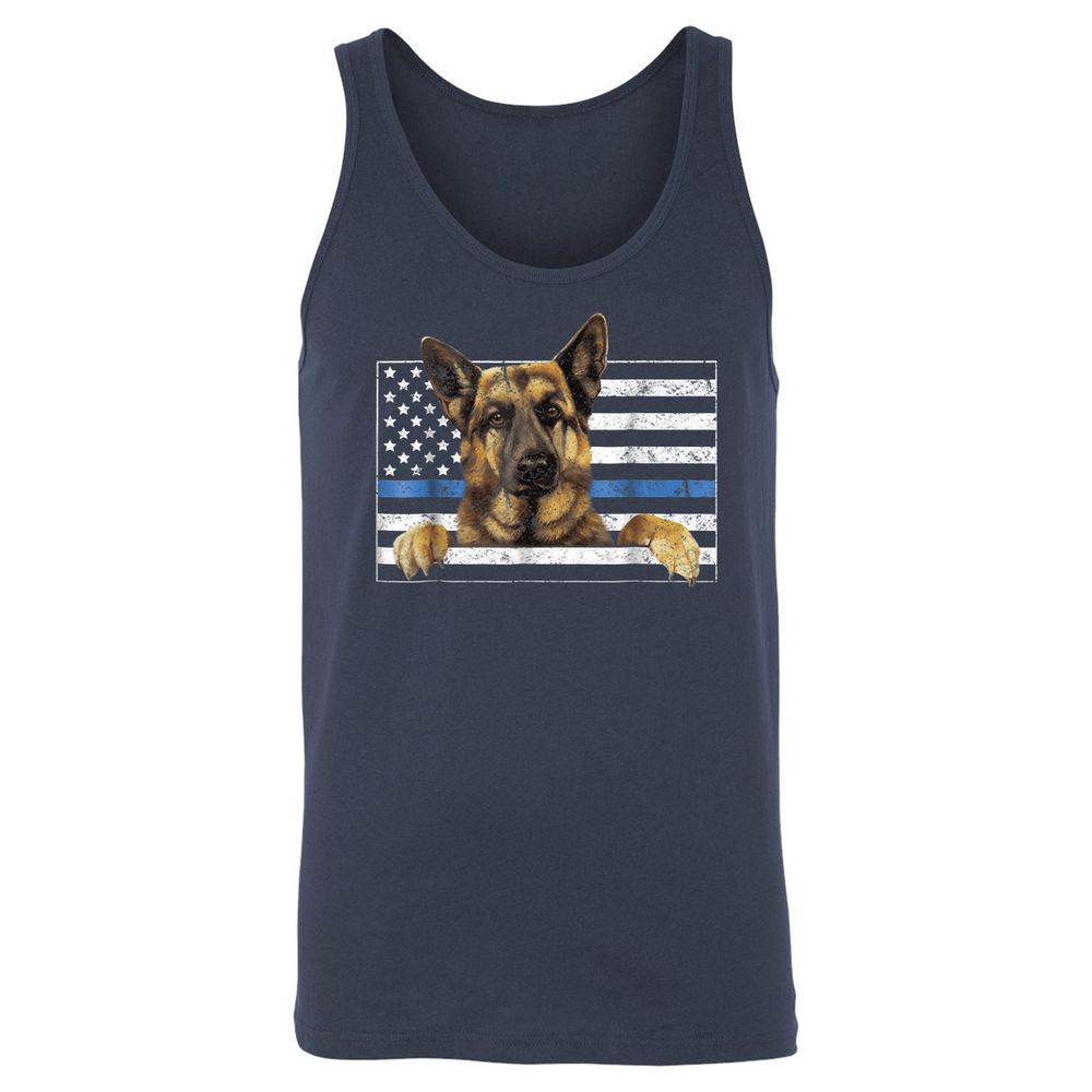 Unisex Jersey Tank - L9W83ELP - Navy - 2