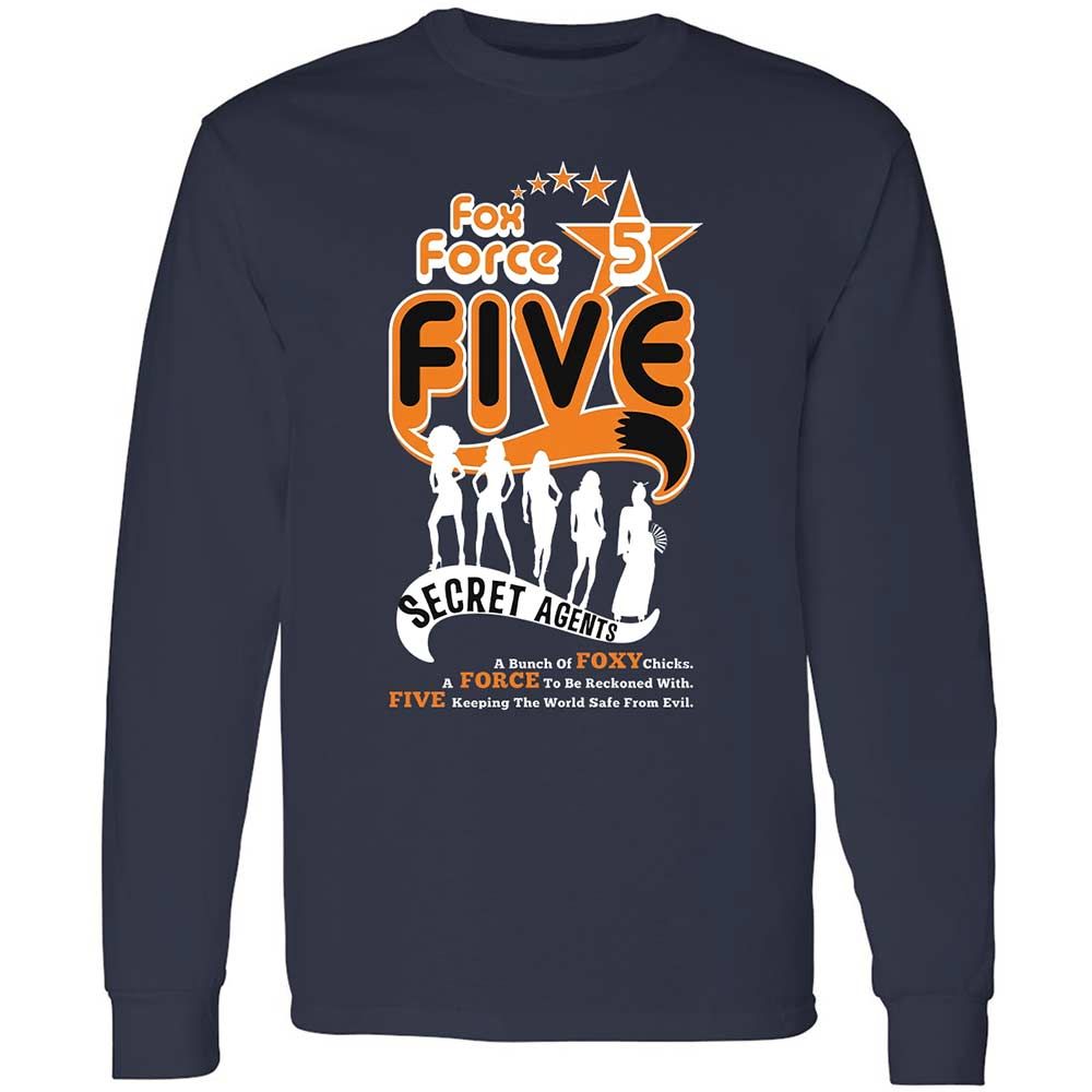 Long Sleeve T-Shirt - 6C36KJRX - Navy - 2