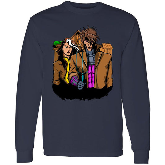 Long Sleeve T-Shirt - 3YA72TVP - Navy - 2