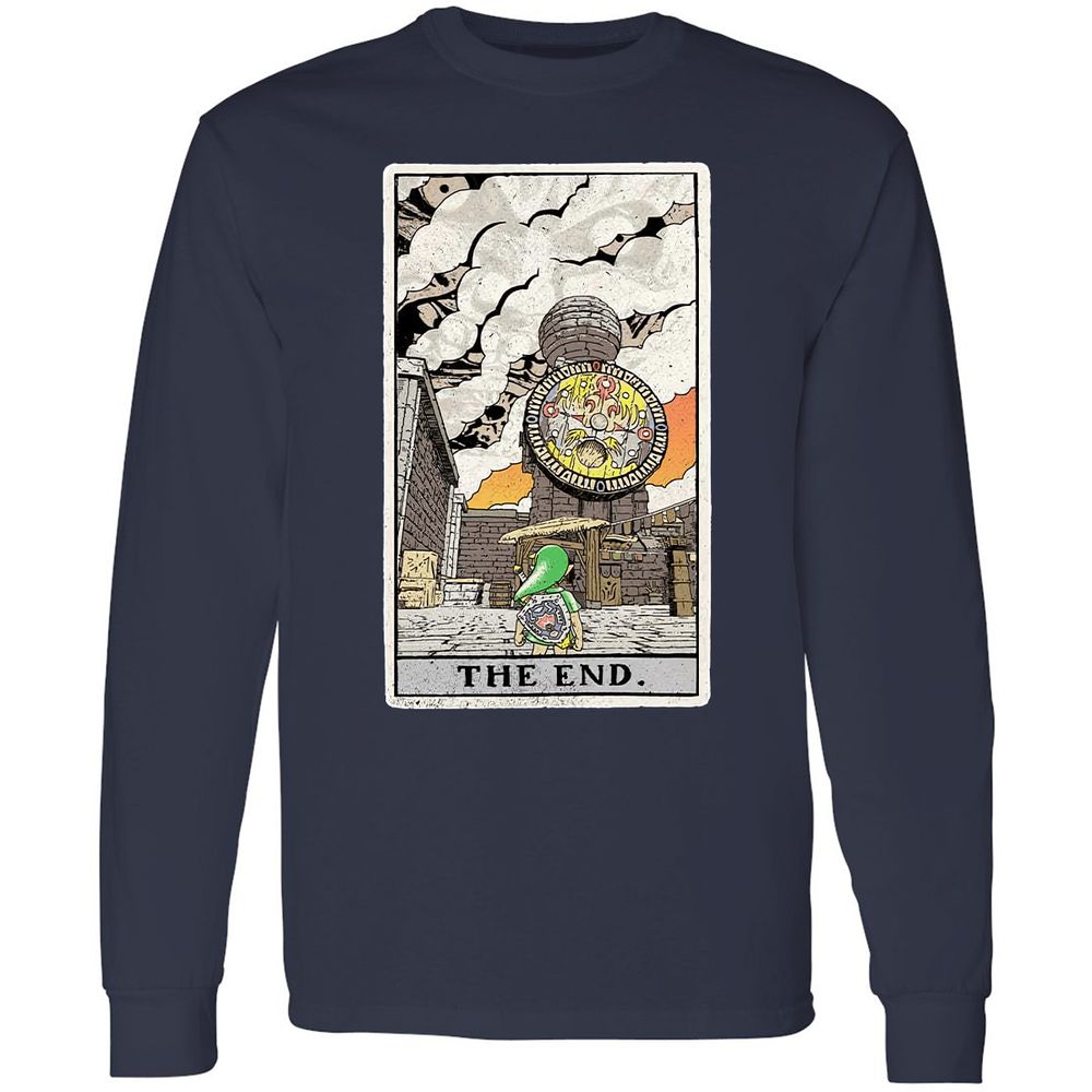 Long Sleeve T-Shirt - 1EUCX9NV - Navy - 2