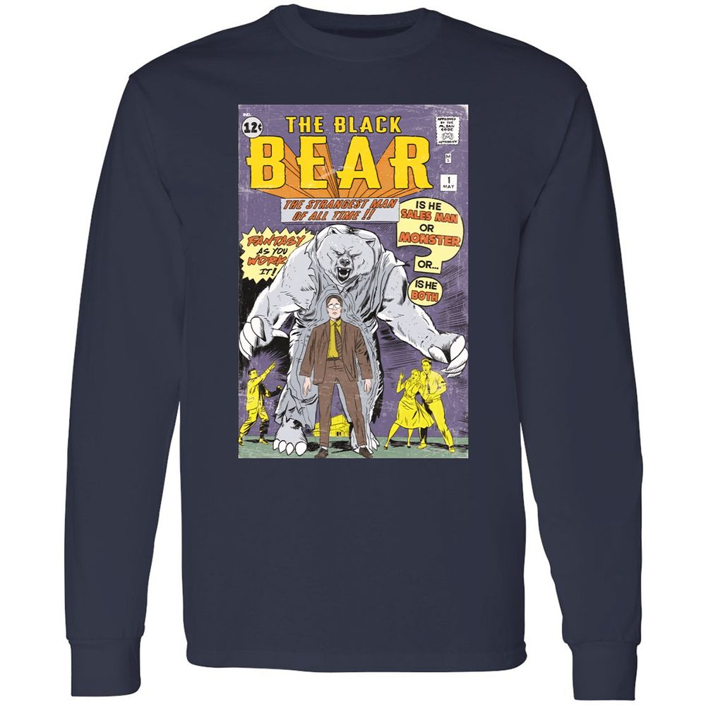 Long Sleeve T-Shirt - YAHG51XC - Navy - 2