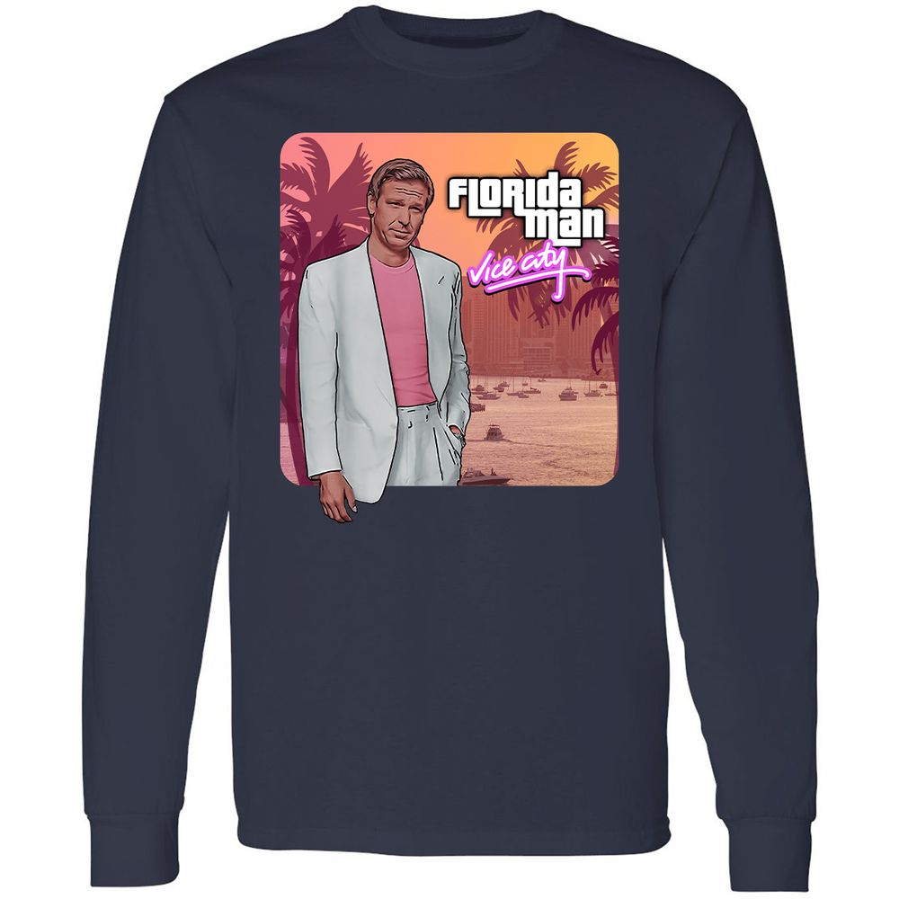 Long Sleeve T-Shirt - 96CPNVBL - Navy - 2
