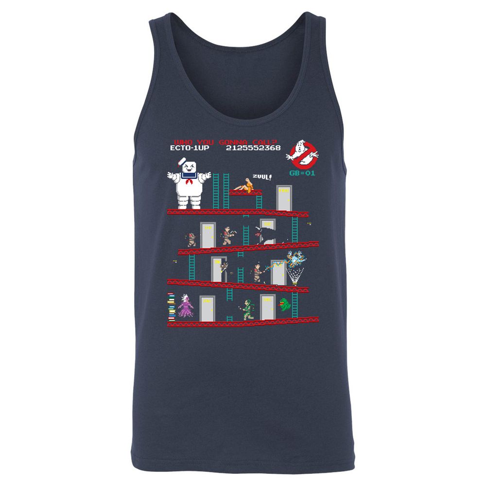 Unisex Jersey Tank - WXGD83VL - Navy - 2
