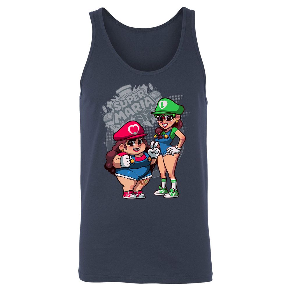 Unisex Jersey Tank - N9XXXAA5 - Navy - 2