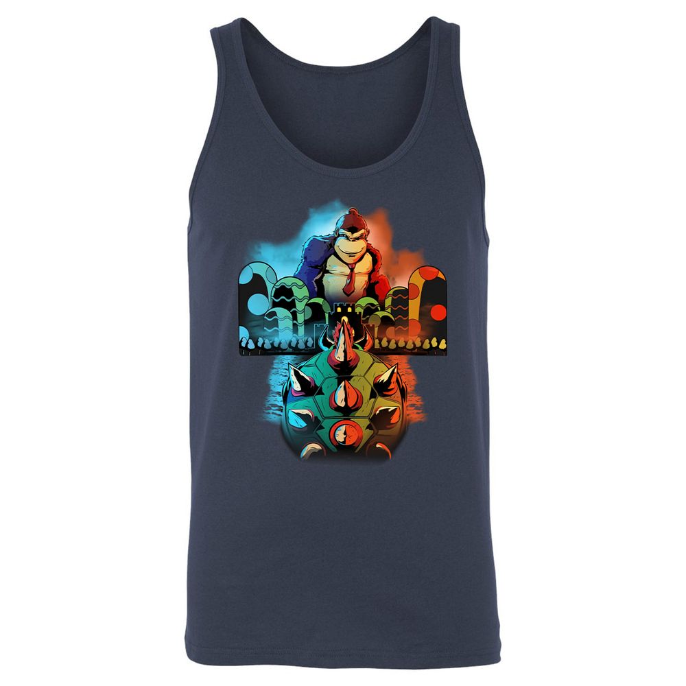 Unisex Jersey Tank - AD2JGG2H - Navy - 2