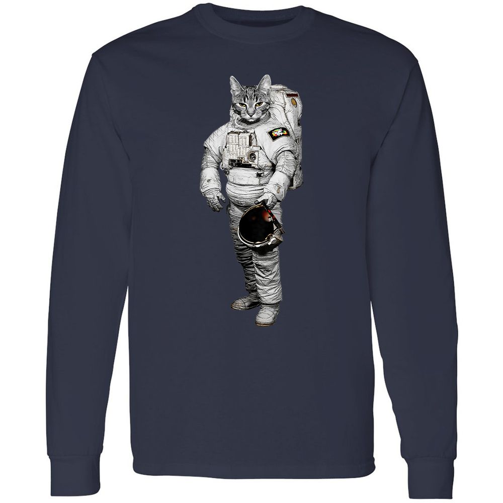 Long Sleeve T-Shirt - PRR7HJ2M - Navy - 2