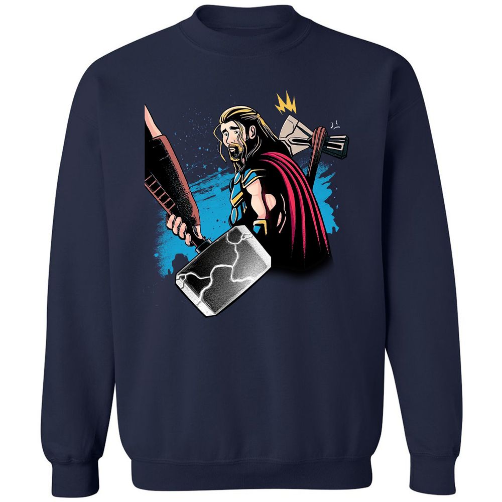 Classic Unisex Sweatshirt - 81FTLT7T - Navy - 2