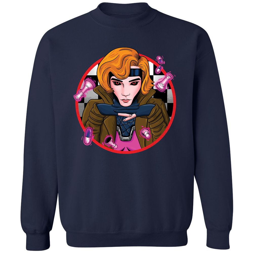 Classic Unisex Sweatshirt - BEMDX24L - Navy - 2