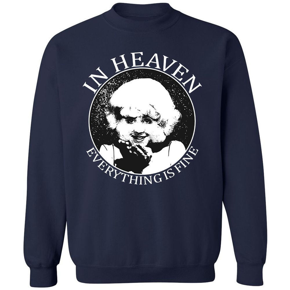 Classic Unisex Sweatshirt - WEH8E7PF - Navy - 2