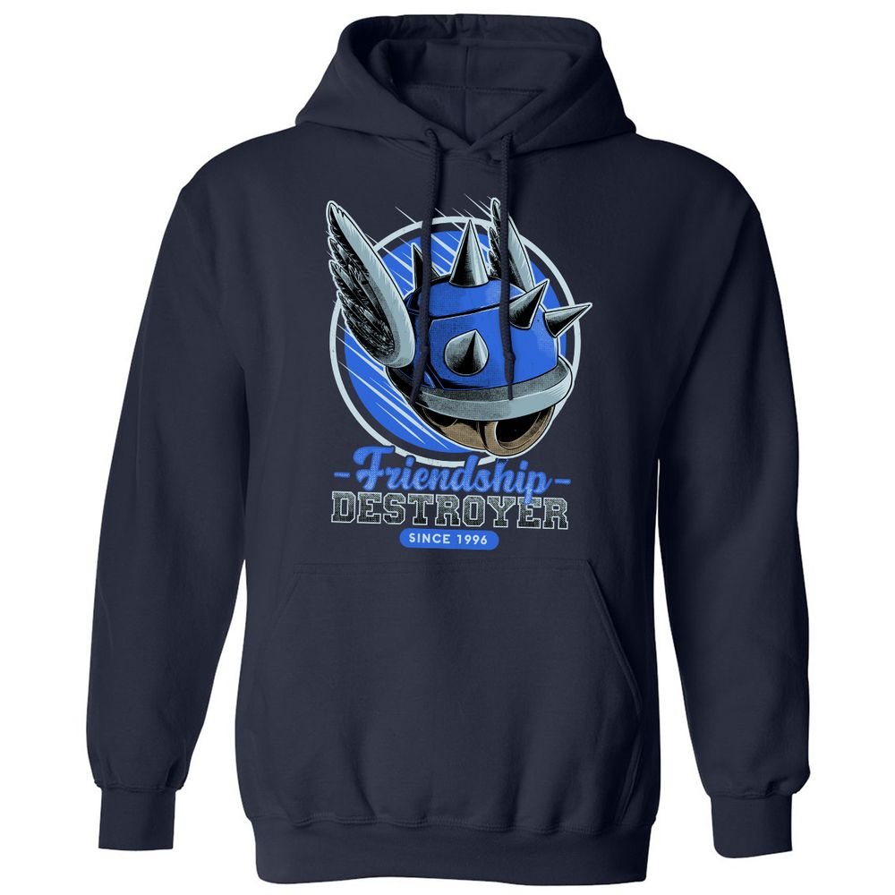 Classic Unisex Hoodie - FFBR39VZ - Navy - 2