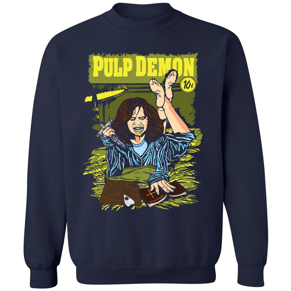 Classic Unisex Sweatshirt - UP7D5CFG - Navy - 2