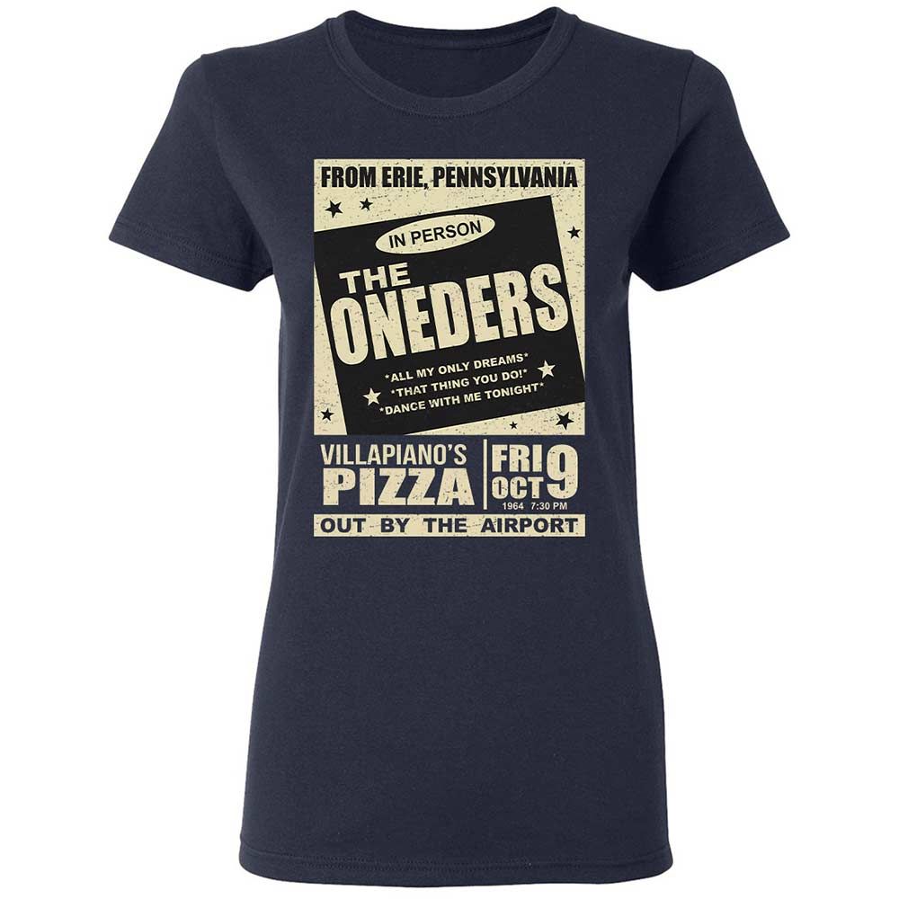 Women's T-Shirt - NFQCCDGK - Navy - 2