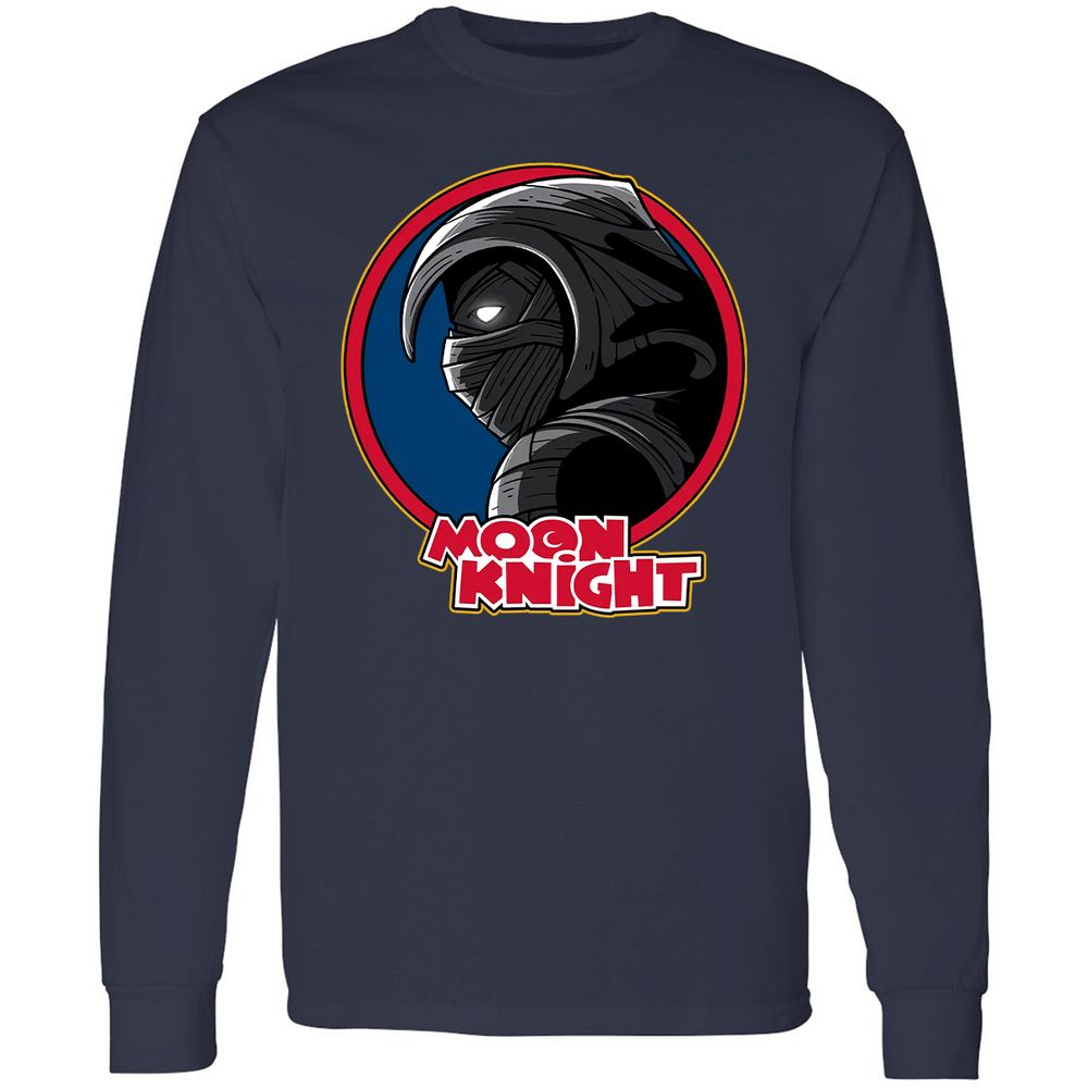 Long Sleeve T-Shirt - M8WWLNX1 - Navy - 2