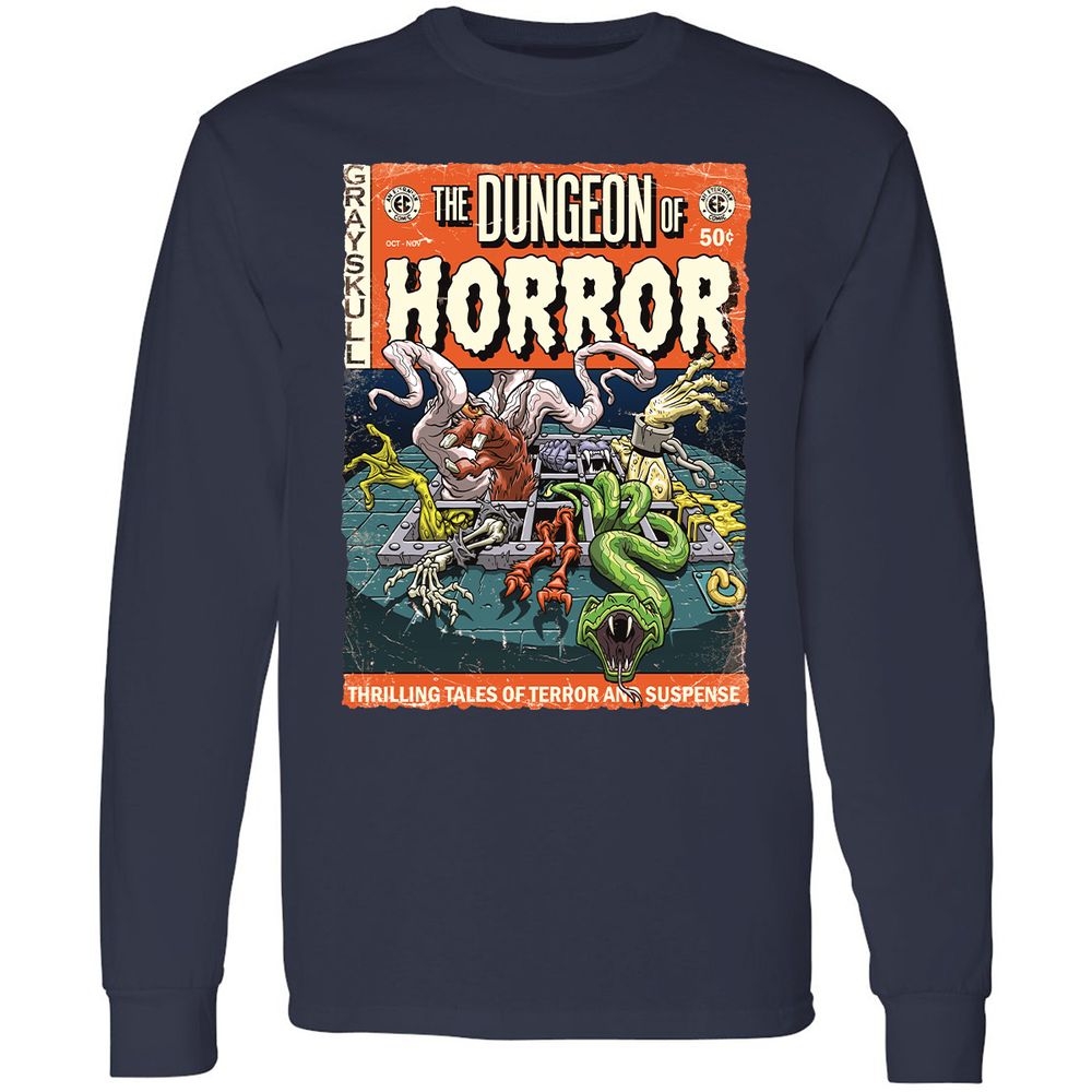 Long Sleeve T-Shirt - MM33SJFS - Navy - 2