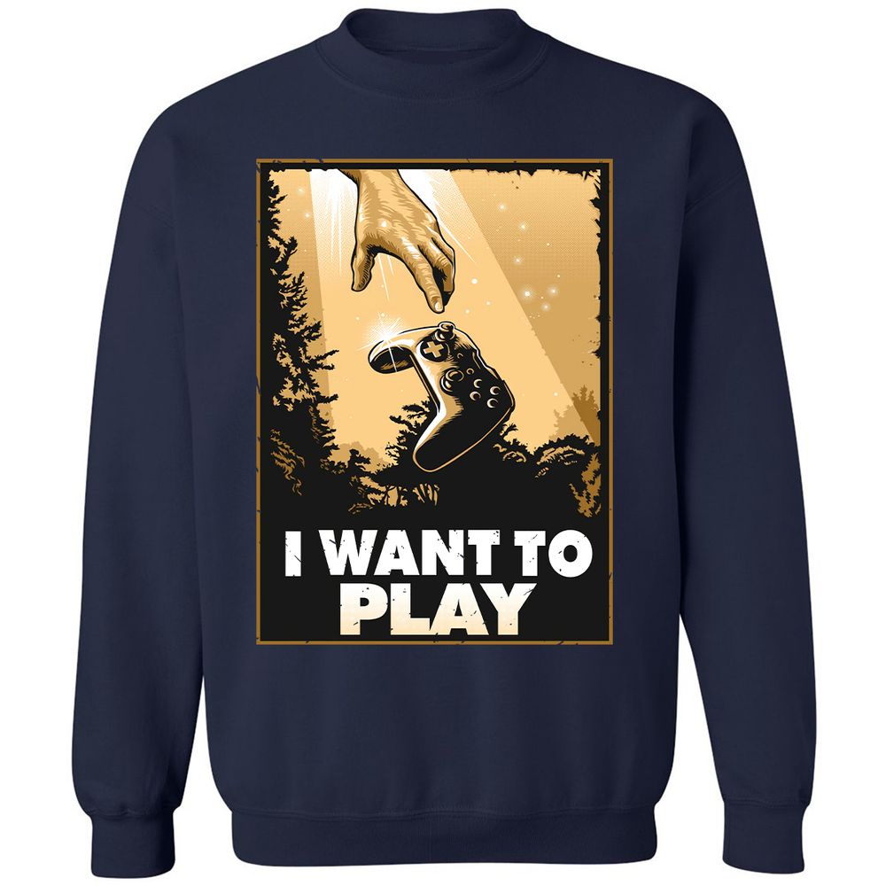 Classic Unisex Sweatshirt - W58TL4SJ - Navy - 2