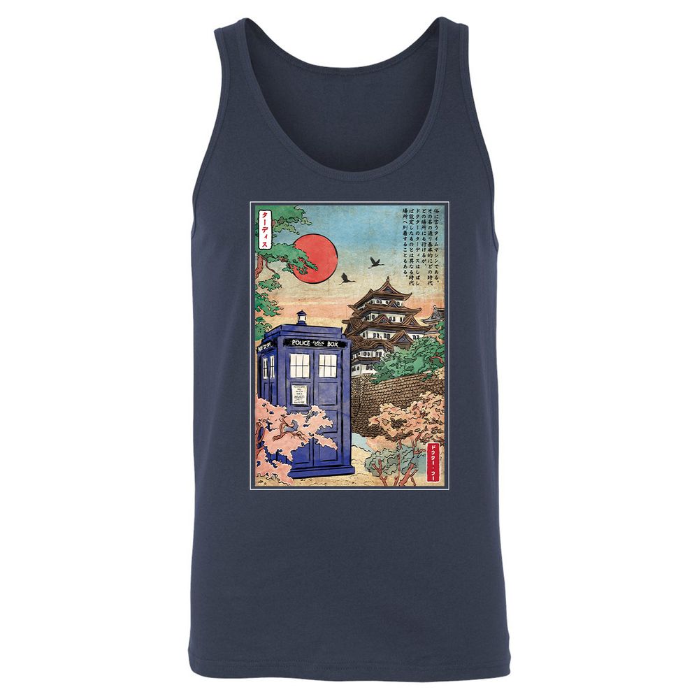 Unisex Jersey Tank - 8JSE95R1 - Navy - 2