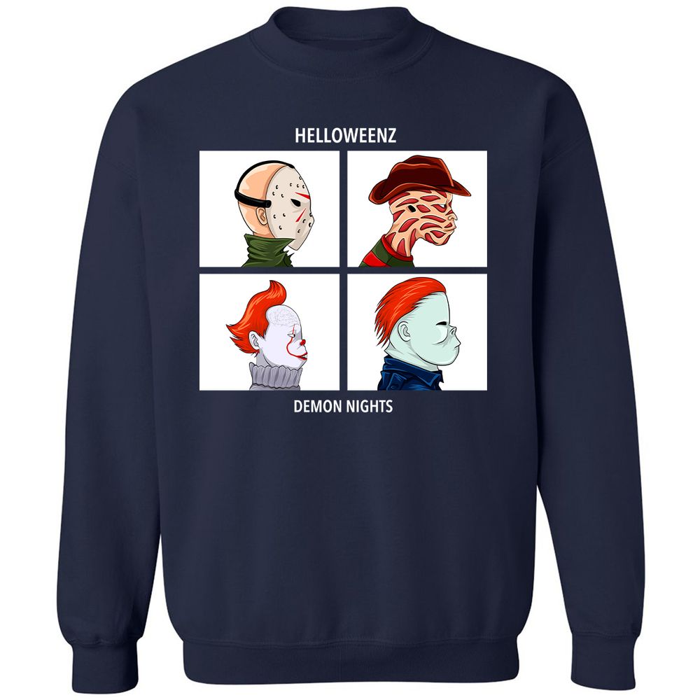 Classic Unisex Sweatshirt - 2JGCTXFV - Navy - 2