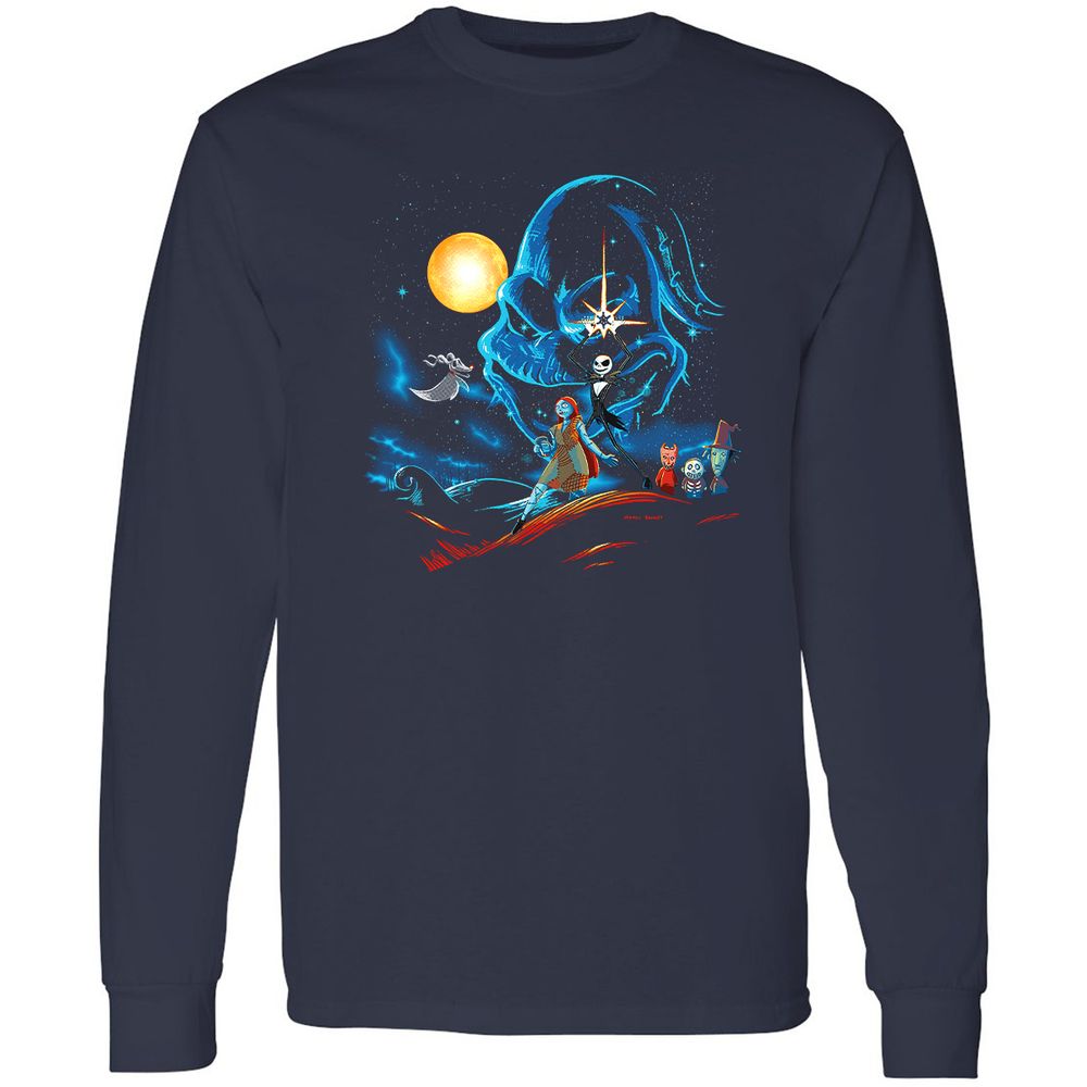 Long Sleeve T-Shirt - A88TFSYT - Navy - 2