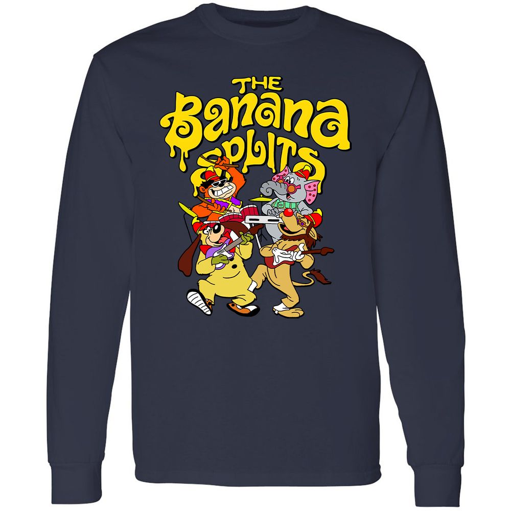 Long Sleeve T-Shirt - KF54AQX5 - Navy - 2