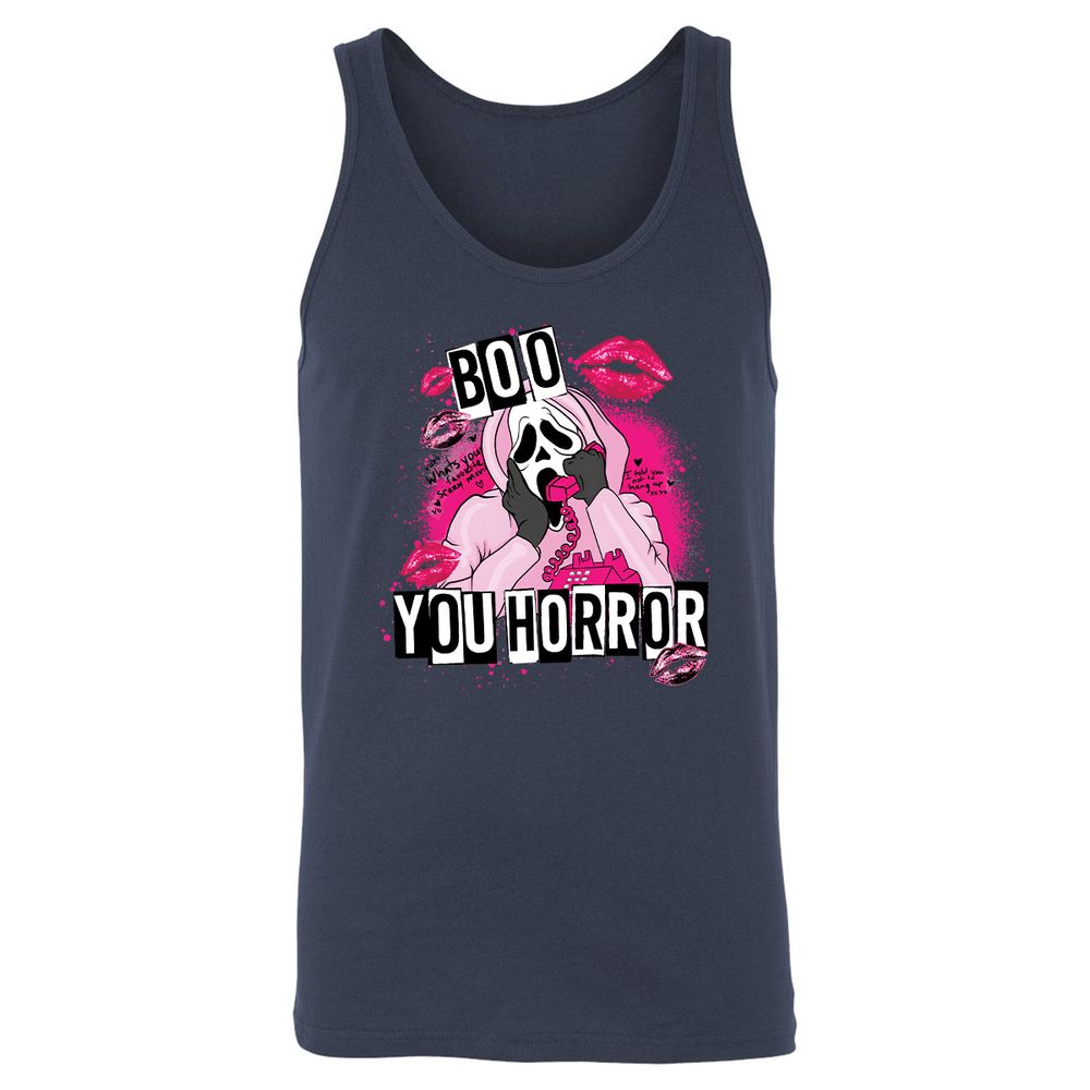 Unisex Jersey Tank - ZB7LW7MX - Navy - 2