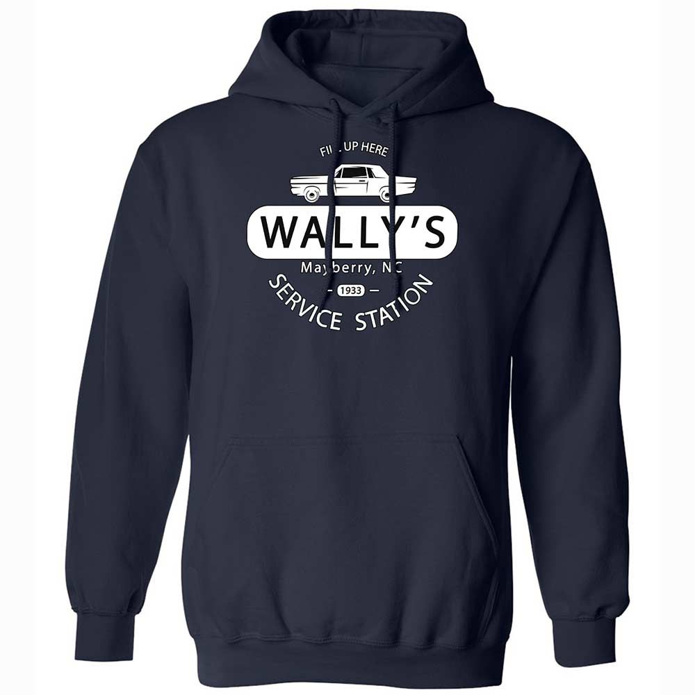 Classic Unisex Hoodie - KL4H9TKQ - Navy - 2