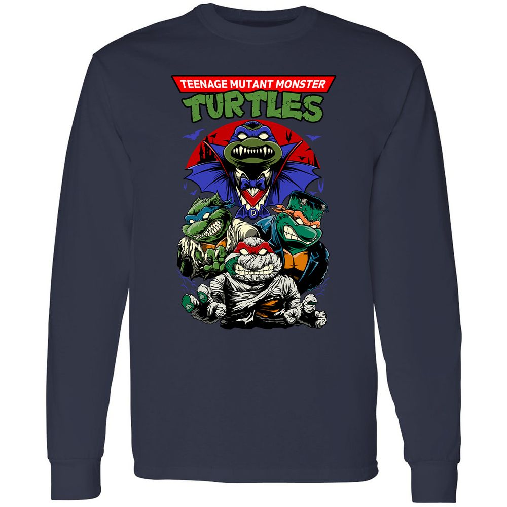 Long Sleeve T-Shirt - N9V5LSQU - Navy - 2