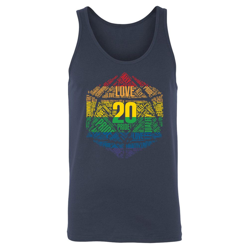 Unisex Jersey Tank - 5CAVNDHZ - Navy - 2