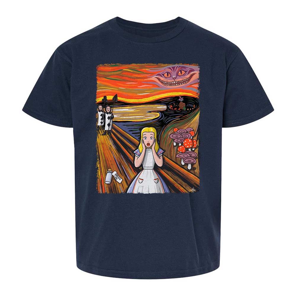 Alice in Screamland - Navy - 2