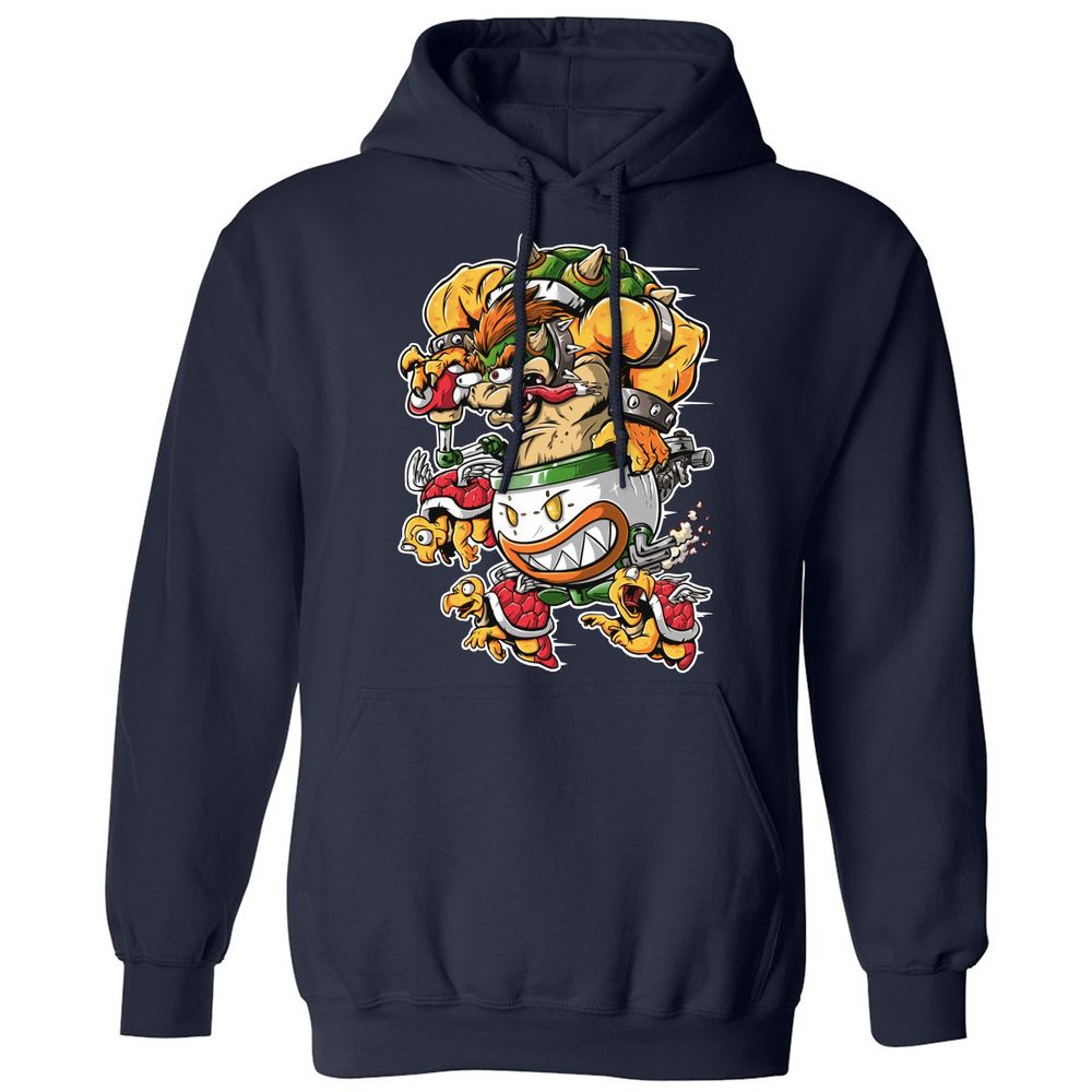 Classic Unisex Hoodie - Z3ELBDFN - Navy - 2