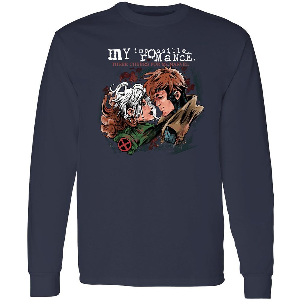 Long Sleeve T-Shirt - PSKEQJTZ - Navy - 2