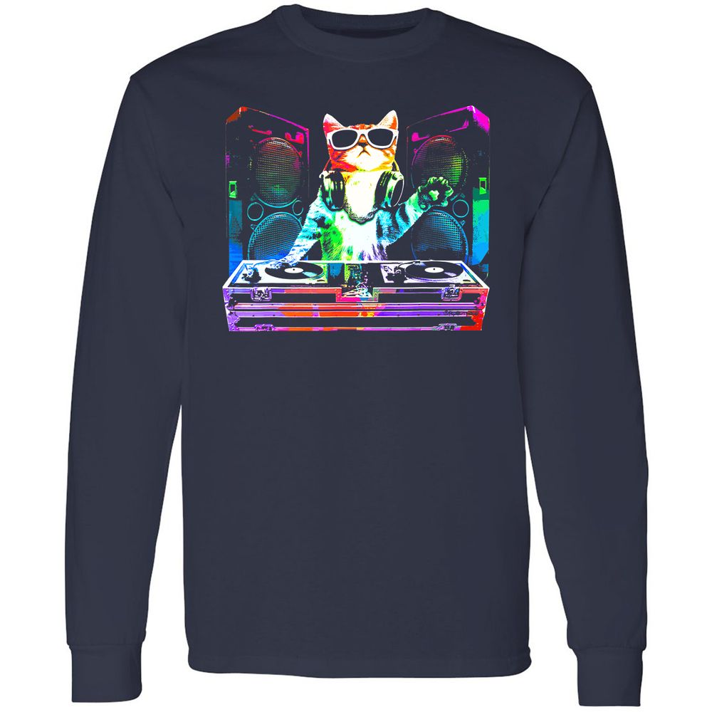 Long Sleeve T-Shirt - TTJMP787 - Navy - 2