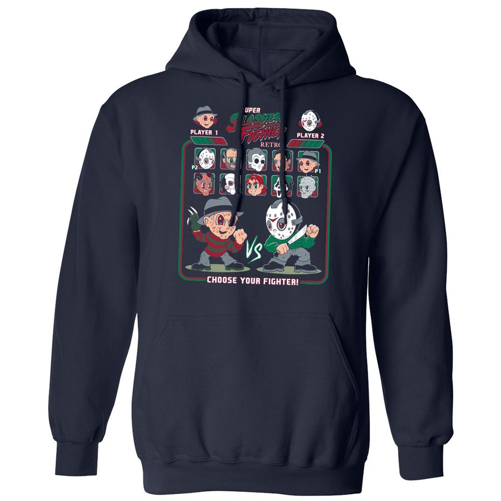 Classic Unisex Hoodie - E35L3TD6 - Navy - 2