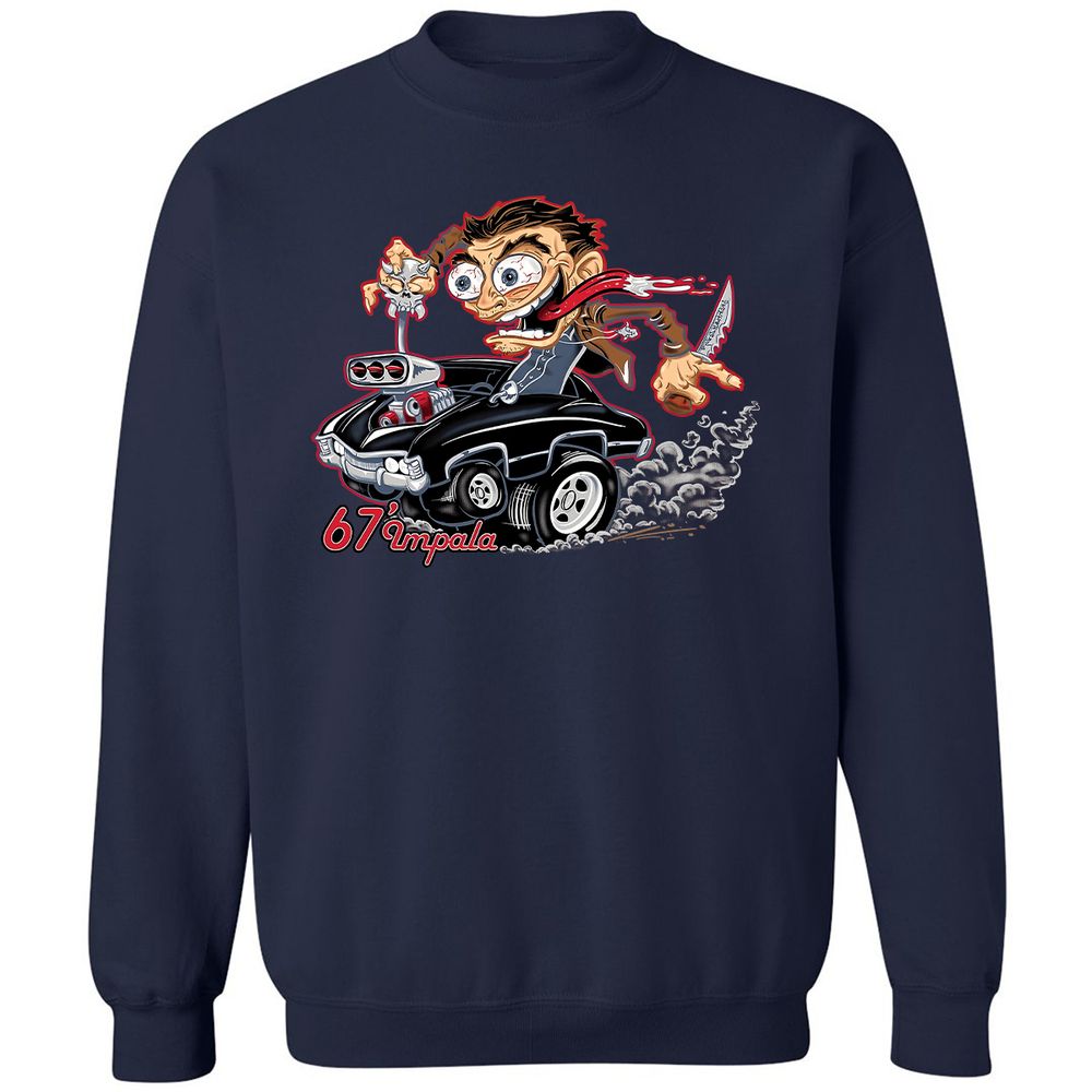 Classic Unisex Sweatshirt - 1UW2RVB9 - Navy - 2