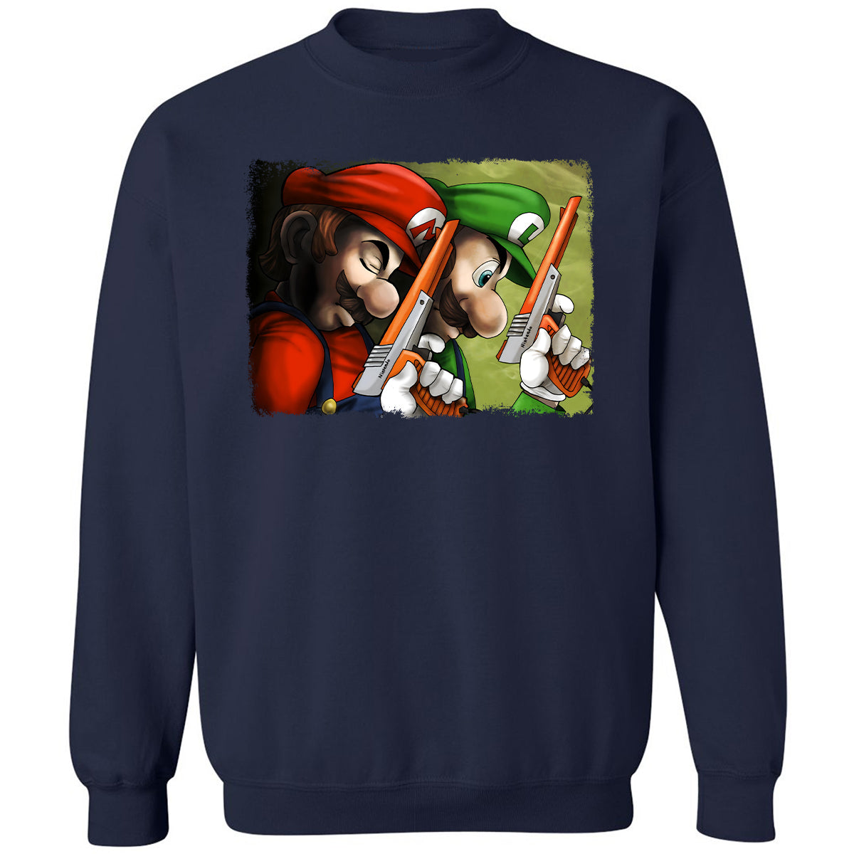 Classic Unisex Sweatshirt - FQP73TJR - Navy - 2